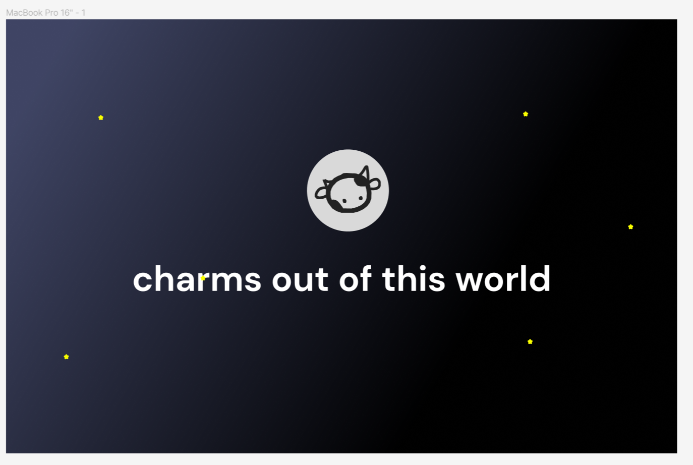 First charm